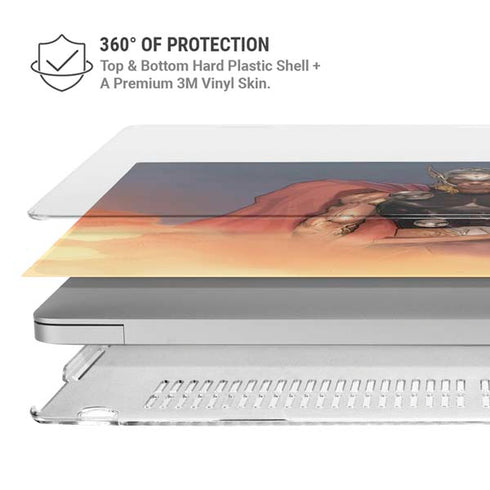 Marvel Thor God of Asgard MacBook Pro 16in (2019-20) Case plus Skin