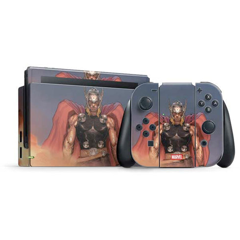 Marvel Thor God of Asgard Nintendo Switch Bundle Skin