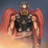 Marvel Thor God of Asgard PlayStation 4 Gold Wireless Headset Skin