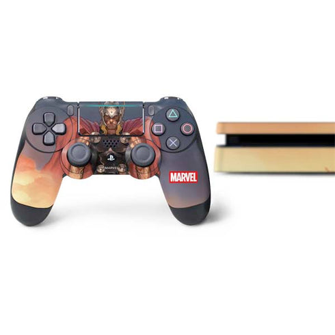Marvel Thor God of Asgard PS4 Slim Bundle Skin