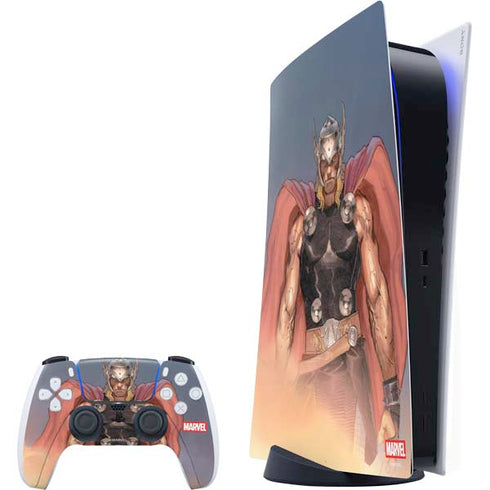 Marvel Thor God of Asgard PS5 Bundle Skin