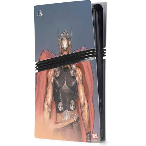 Marvel Thor God of Asgard PS5 Pro Console Skin