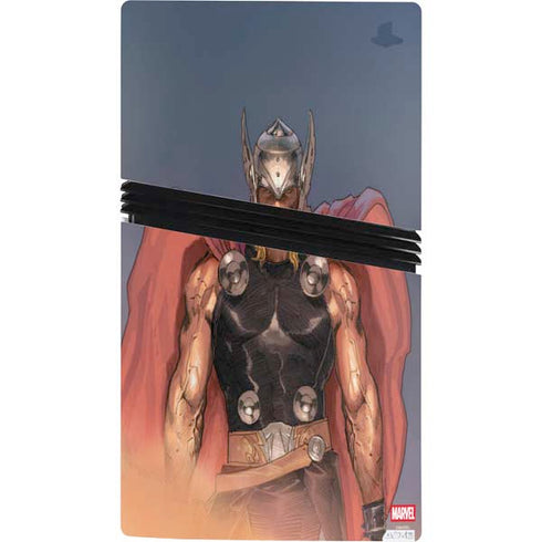 Marvel Thor God of Asgard PS5 Pro Console Skin