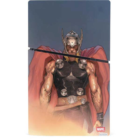 Marvel Thor God of Asgard PS5 Slim Digital Edition Bundle Skin