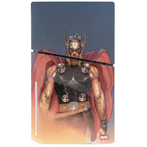 Marvel Thor God of Asgard PS5 Slim Disk Bundle Skin