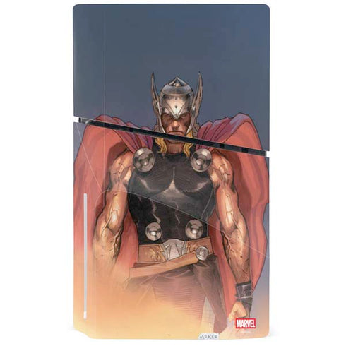Marvel Thor God of Asgard PS5 Slim Disk Console Skin