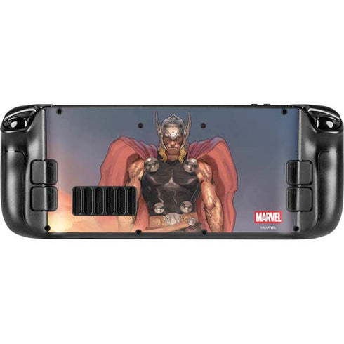 Marvel Thor God of Asgard Steam Deck Handheld Gaming Computer OLED Skin