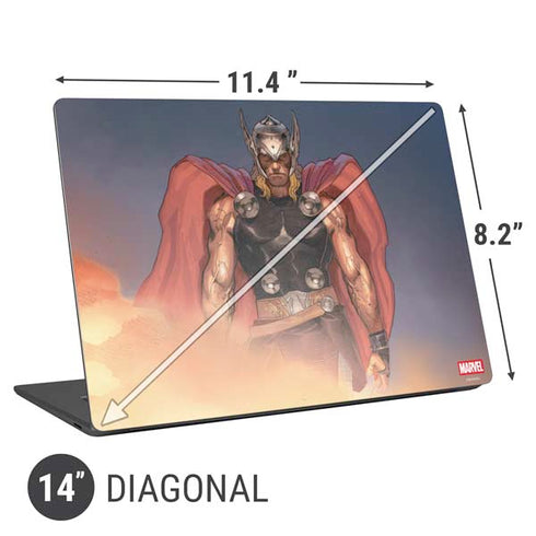 Marvel Thor God of Asgard Universal Laptop 14in (11.4 x 8.2in) Skin