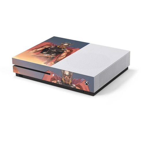 Marvel Thor God of Asgard Xbox One S Console Skin