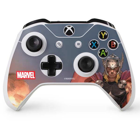 Marvel Thor God of Asgard Xbox One X Controller Skin