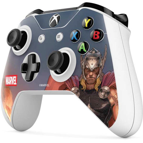 Marvel Thor God of Asgard Xbox One X Controller Skin
