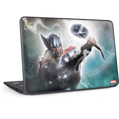Marvel Thor Mighty Thor HP Chromebook Skin
