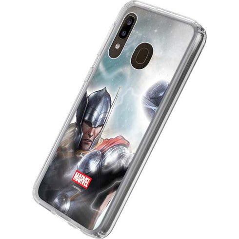 Marvel Thor Mighty Thor Galaxy A20 Clear Case
