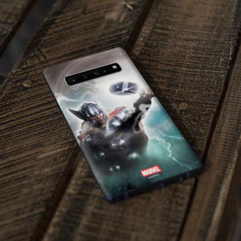 Marvel Thor Mighty Thor Galaxy S10 Plus Skin
