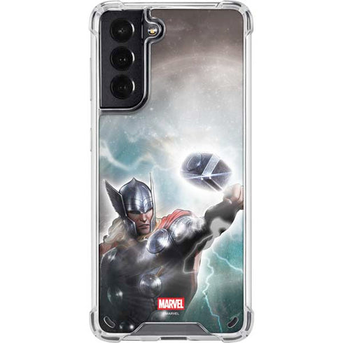 Marvel Thor Mighty Thor Galaxy S21 5G Clear Case