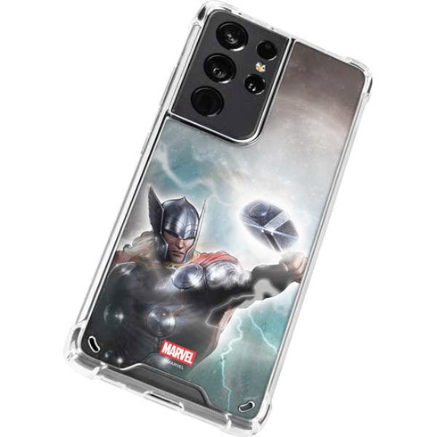 Marvel Thor Mighty Thor Galaxy S21 Ultra 5G Clear Case