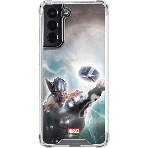 Marvel Thor Mighty Thor Galaxy S22 Clear Case