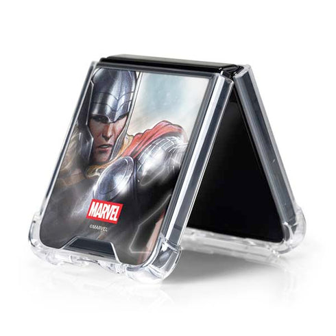 Marvel Thor Mighty Thor Galaxy Z Flip5 5G Clear Case