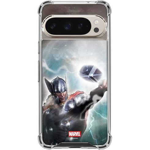 Marvel Thor Mighty Thor Google Pixel 9 Pro XL Clear Case