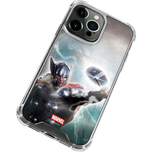 Marvel Thor Mighty Thor iPhone 14 Pro Clear Case