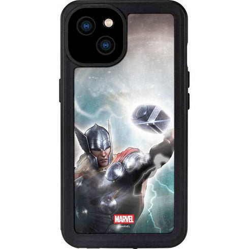 Marvel Thor Mighty Thor iPhone 15 Plus Waterproof Case