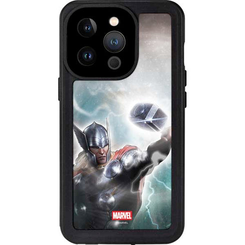 Marvel Thor Mighty Thor iPhone 15 Pro Waterproof Case