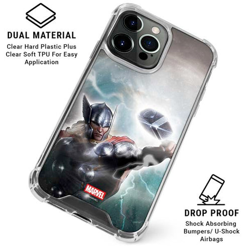 Marvel Thor Mighty Thor iPhone 16 Pro Max Clear Case