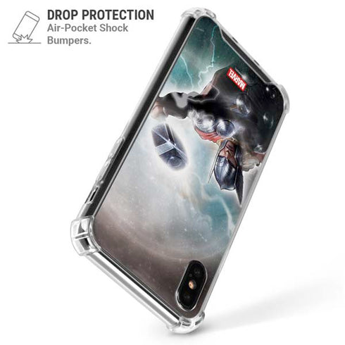 Marvel Thor Mighty Thor iPhone X/XS Clear Case