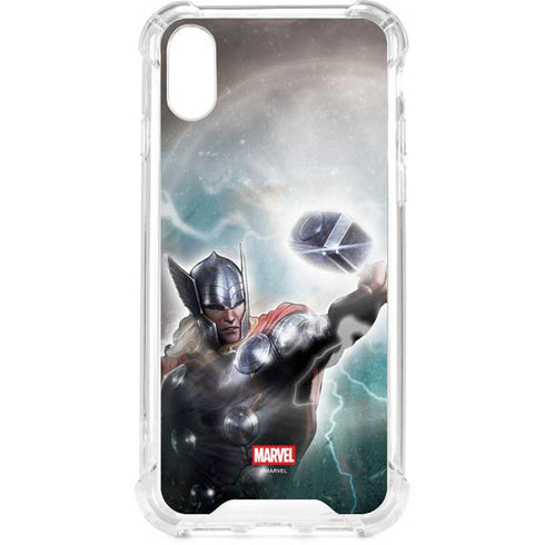 Marvel Thor Mighty Thor iPhone XS Clear Case