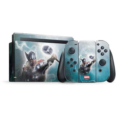 Marvel Thor Mighty Thor Nintendo Switch Bundle Skin