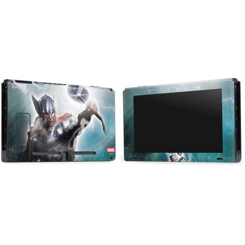 Marvel Thor Mighty Thor Nintendo Switch Bundle Skin