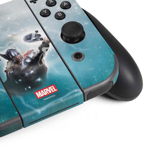 Marvel Thor Mighty Thor Nintendo Switch (2017-2021) Joy-Con Controller Skin