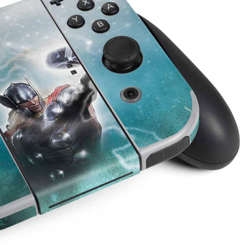 Marvel Thor Mighty Thor Nintendo Switch OLED (2021) Skin