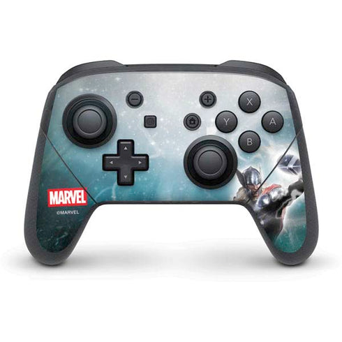 Marvel Thor Mighty Thor Nintendo Switch Pro Controller Skin