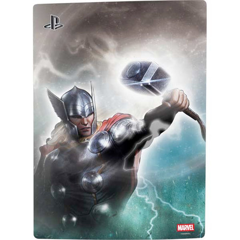 Marvel Thor Mighty Thor PS5 Digital Edition Console Skin