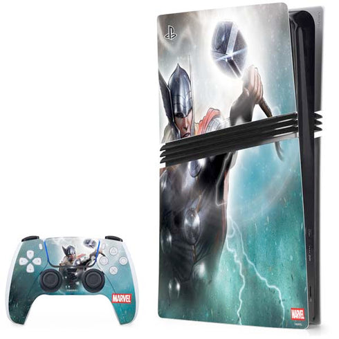 Marvel Thor Mighty Thor PS5 Pro Bundle Skin