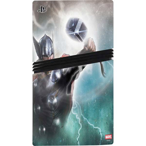 Marvel Thor Mighty Thor PS5 Pro Console Skin