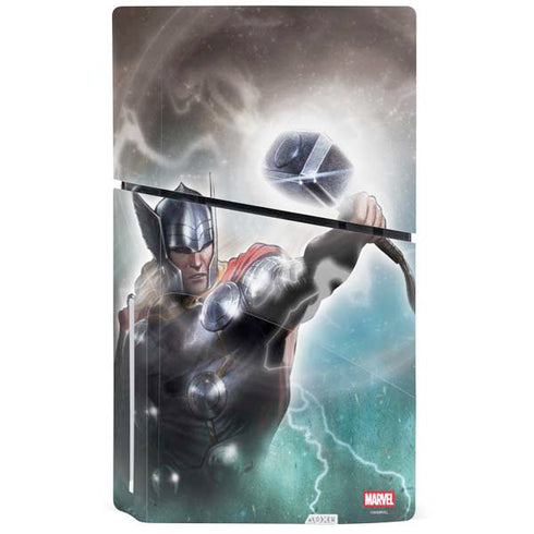Marvel Thor Mighty Thor PS5 Slim Disk Console Skin