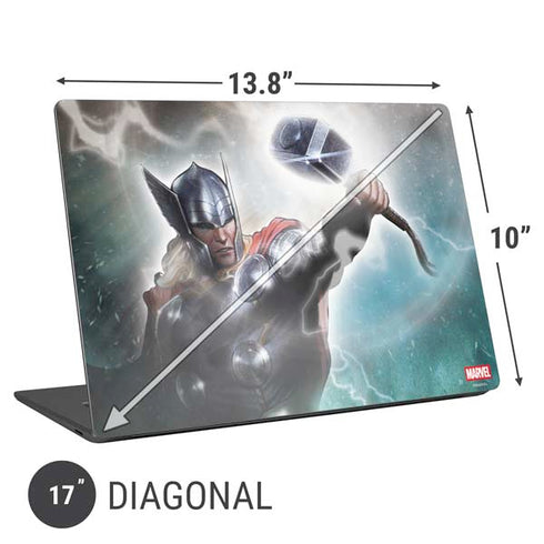 Marvel Thor Mighty Thor Universal Laptop 17in (13.8 x 10in) Skin