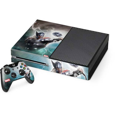 Marvel Thor Mighty Thor Xbox One Console and Controller Bundle Skin
