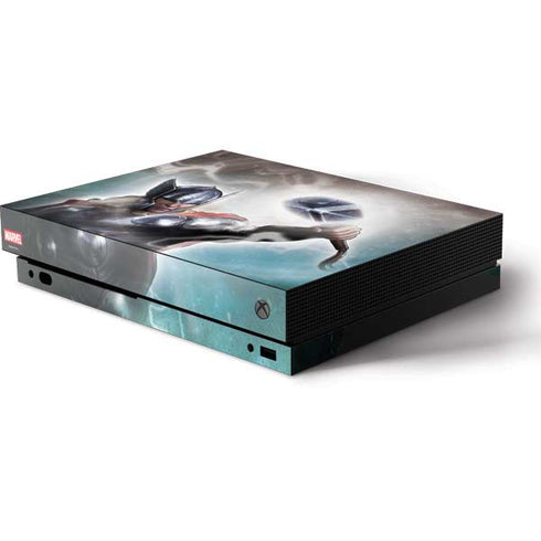 Marvel Thor Mighty Thor Xbox One X Console Skin