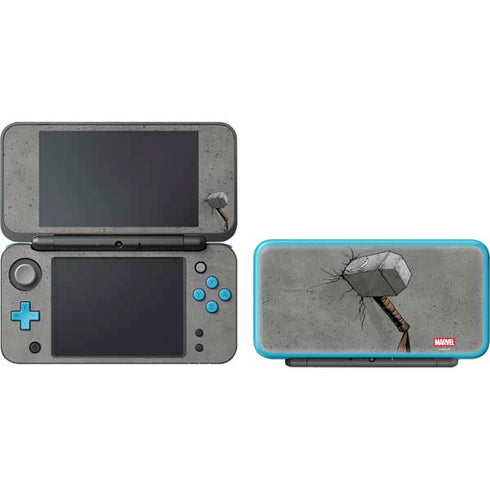 Marvel Thor Thor’s Hammer Mjolnir Nintendo 2DS XL (2017) Skin