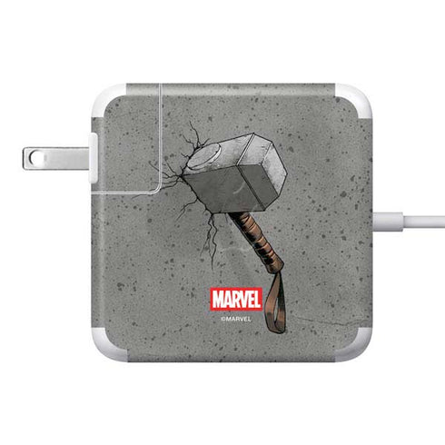 Marvel Thor Thor’s Hammer Mjolnir 85W Power Adapter (15 and 17 inch MacBook Pro Charger) Skin