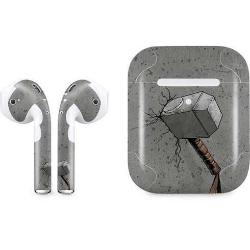 Marvel Thor Thor’s Hammer Mjolnir Apple AirPods 2 Skin