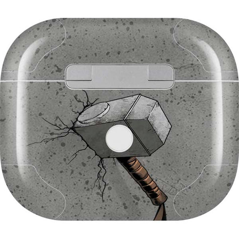Marvel Thor Thor’s Hammer Mjolnir Apple AirPods (3rd Gen 2021) Skin