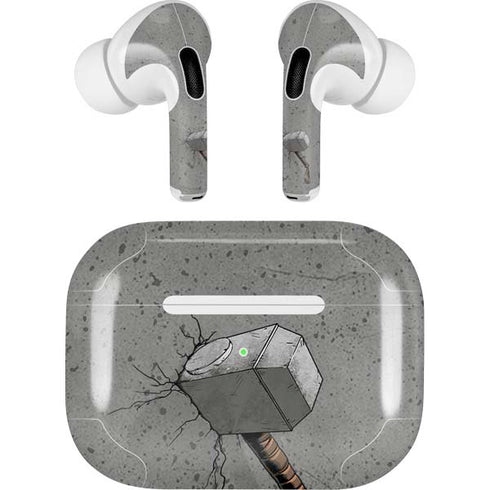 Marvel Thor Thor’s Hammer Mjolnir Apple AirPods Pro Skin