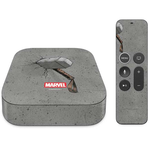 Marvel Thor Thor’s Hammer Mjolnir Apple TV Skin