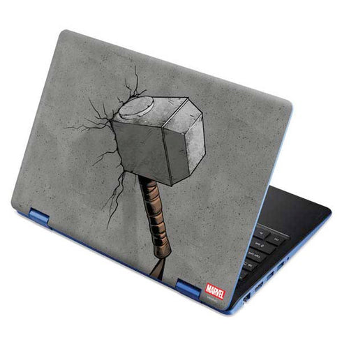 Marvel Thor Thor’s Hammer Mjolnir Aspire R11 11.6in Skin