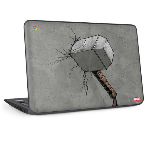 Marvel Thor Thor’s Hammer Mjolnir HP Chromebook Skin