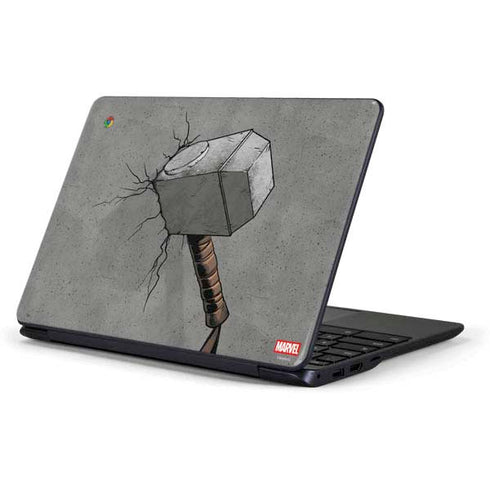 Marvel Thor Thor’s Hammer Mjolnir Samsung Chromebook Skin